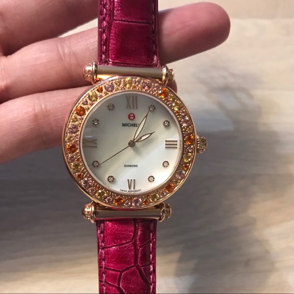 Michele Caber Topaz Pink Sprinkles - Picture 2 of 8